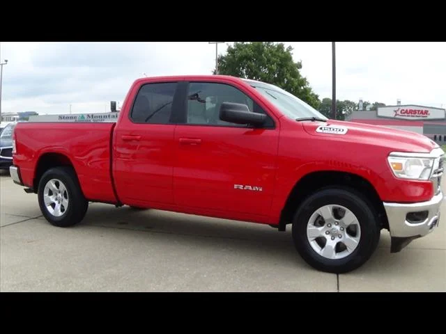 Used 2022 Flame Red Clear Coat RAM Big Horn image 5