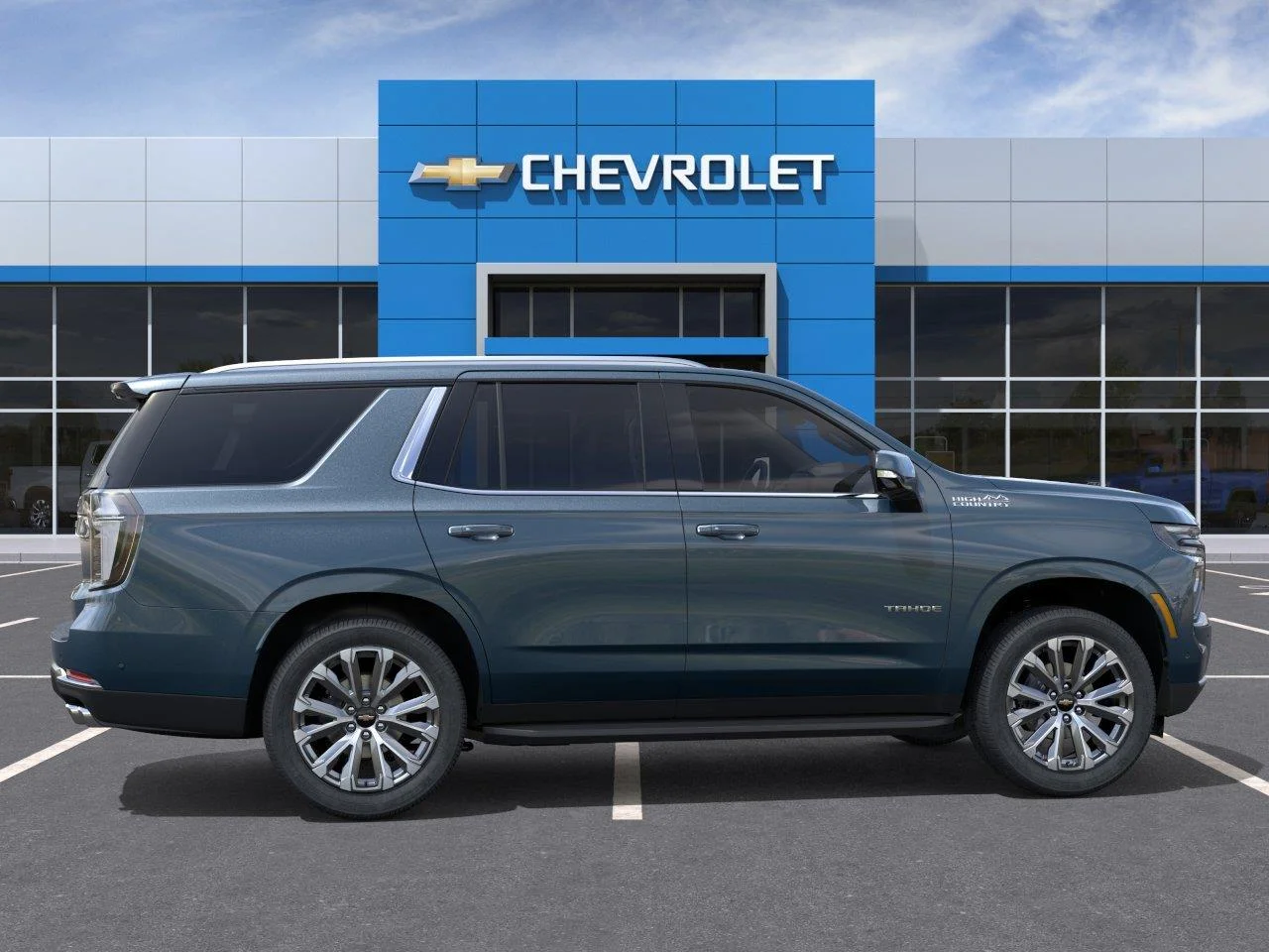 New 2027 Lakeshore Blue Metallic Chevrolet High Country image 5