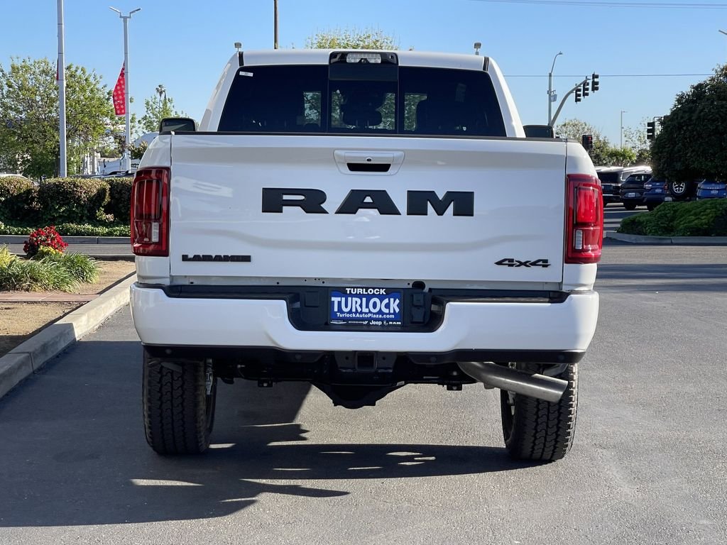 New 2026 Bright White Clear-Coat Exterior Paint RAM Laramie image 11