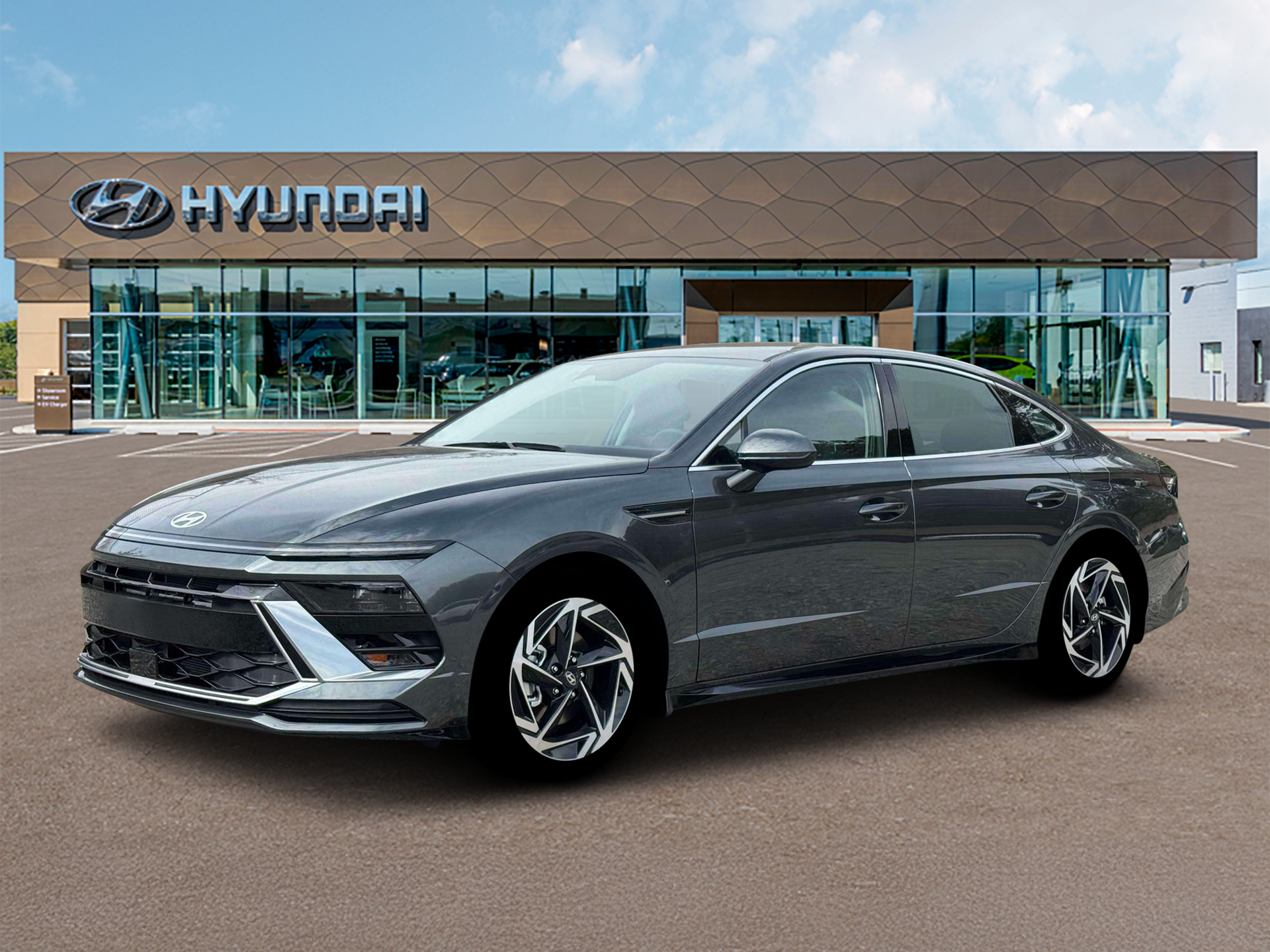 New 2026 Gray Hyundai SEL Sport image 2
