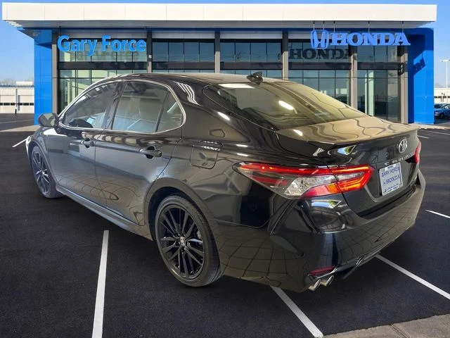 Used 2024 Midnight Black Metallic Toyota XSE image 3