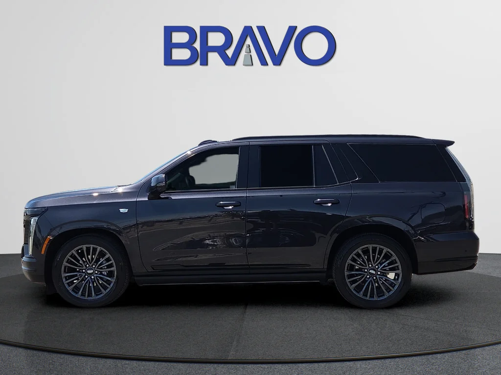 Used 2025 Galactic Gray Metallic Cadillac Sport Platinum image 2