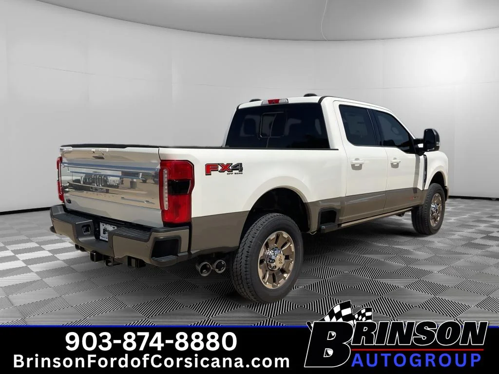 New 2026 Star White Metallic Tri-Coat Ford King Ranch image 5