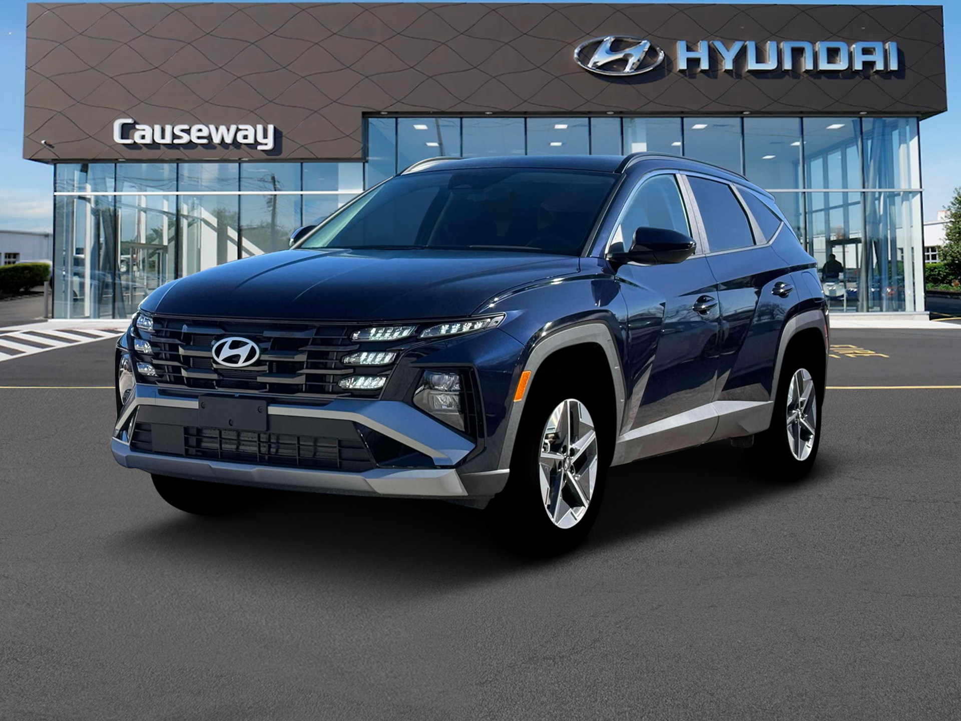 New 2026 Blue Hyundai SEL image 1