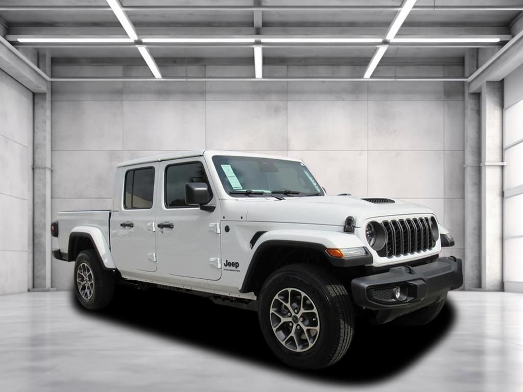 New 2026 Bright White Clear-Coat Exterior Paint Jeep Sport S image 1