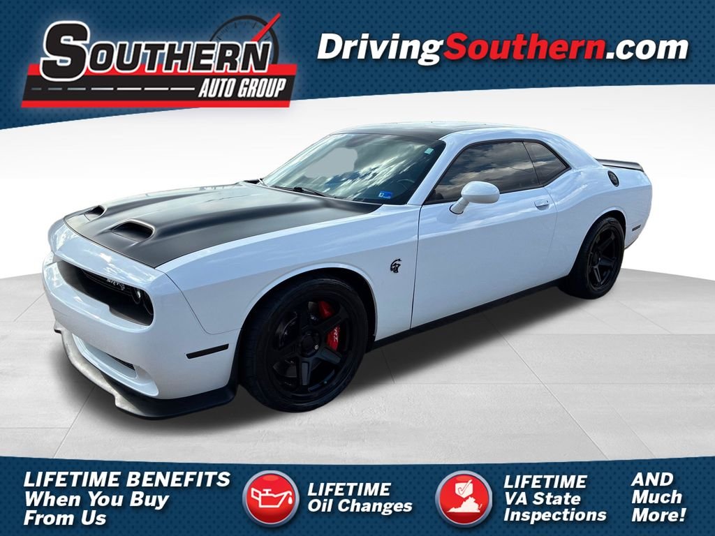 Used 2022 White Dodge SRT Hellcat image 1