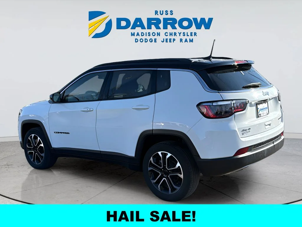 Used 2023 White Jeep Limited image 3