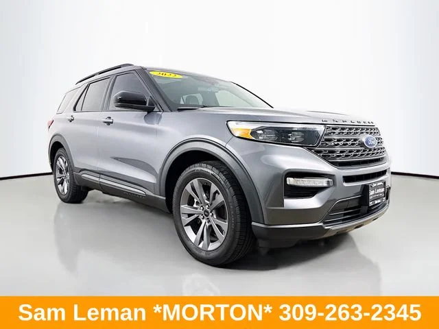 Used 2022 Gray Ford XLT image 1