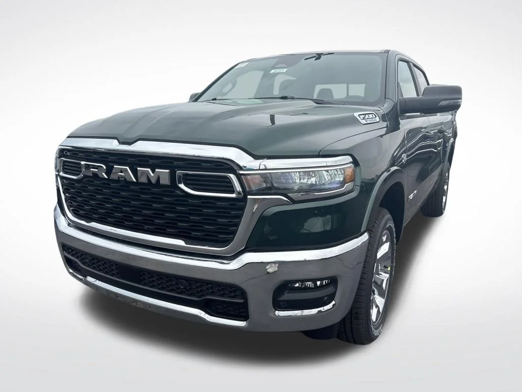 New 2026 Serrano-Green Metallic Exterior Paint RAM BIG HORN image 7