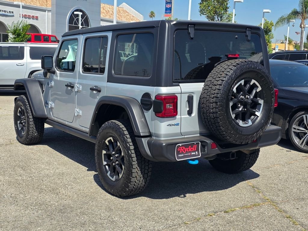 Used 2024 Silver Jeep Rubicon 4xe image 6