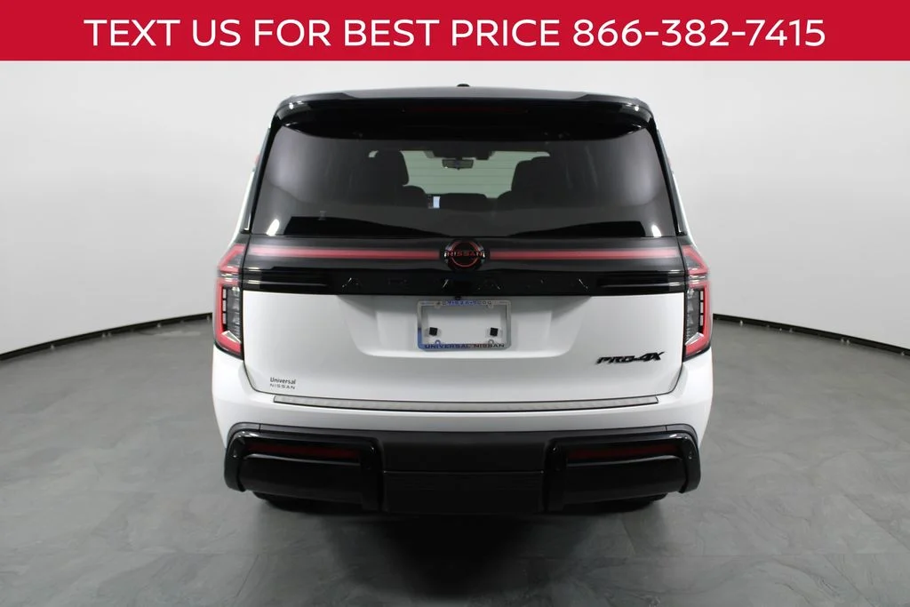 New 2026 Aspen White TriCoat / Super Black Two-tone Nissan PRO-4X® image 7