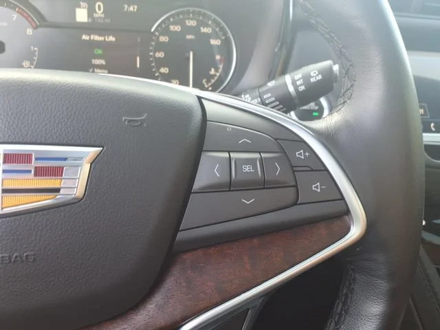 Certified Used 2024 Crystal White Tricoat Cadillac Premium Luxury image 19