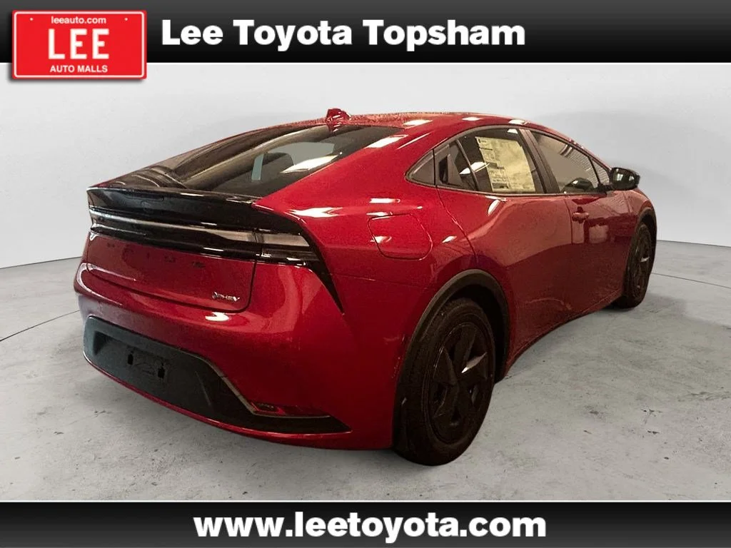 New 2025 Red Toyota SE image 5