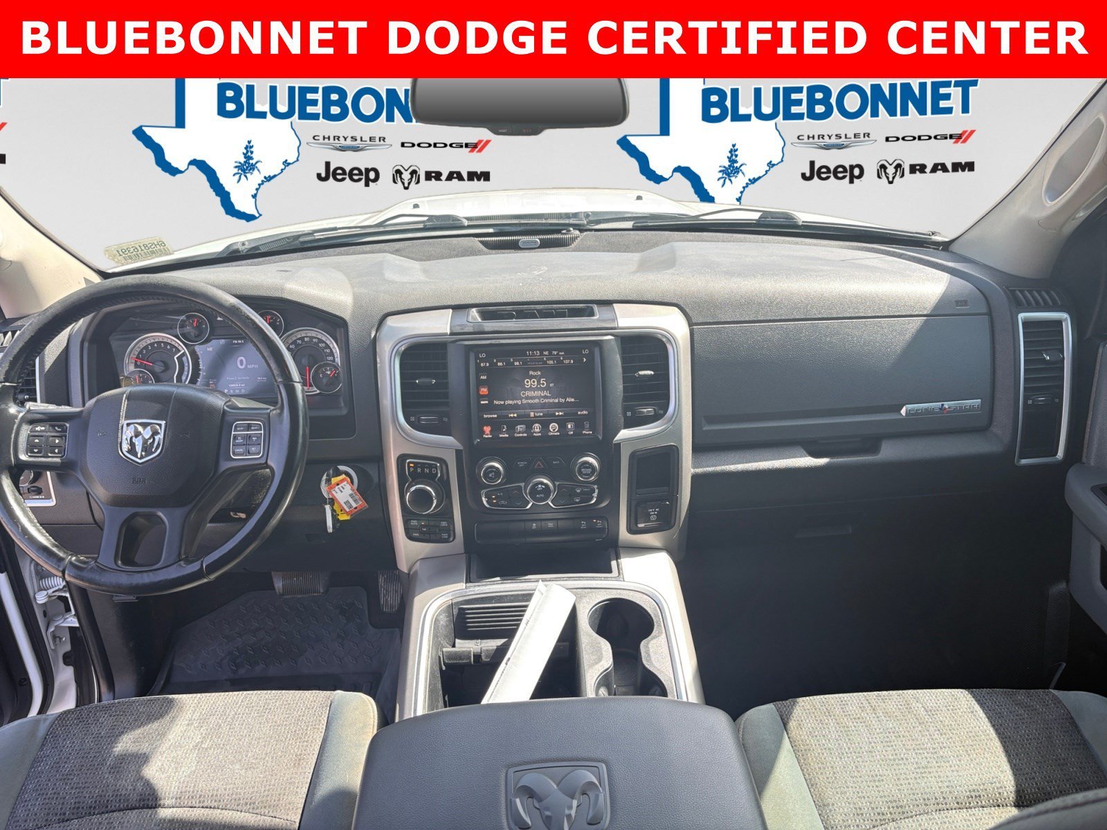 Used 2017 Bright White Clearcoat Ram Lone Star image 12