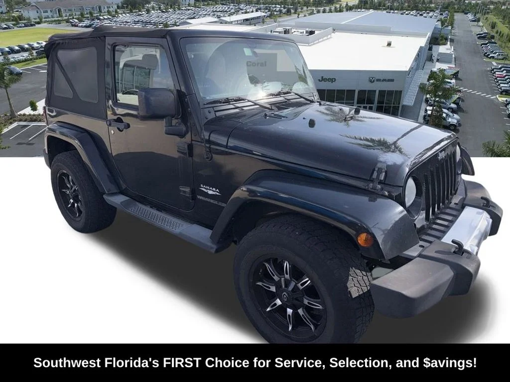 Used 2015 Jeep Wrangler Sahara with VIN 1C4AJWBG1FL528197 for sale in Cape Coral, FL