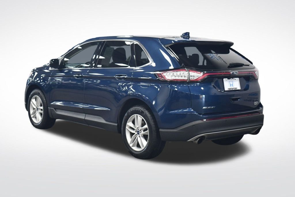 Used 2017 Blue Ford SEL image 3