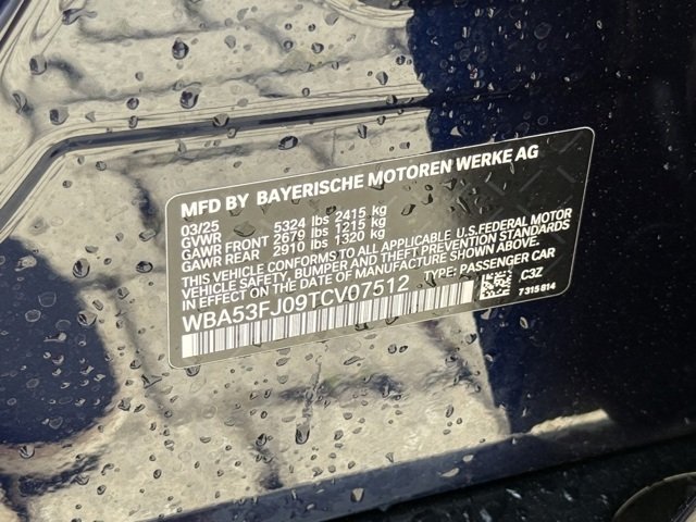 Used 2026 Tanzanite Blue II Metallic BMW 530i xDrive image 30