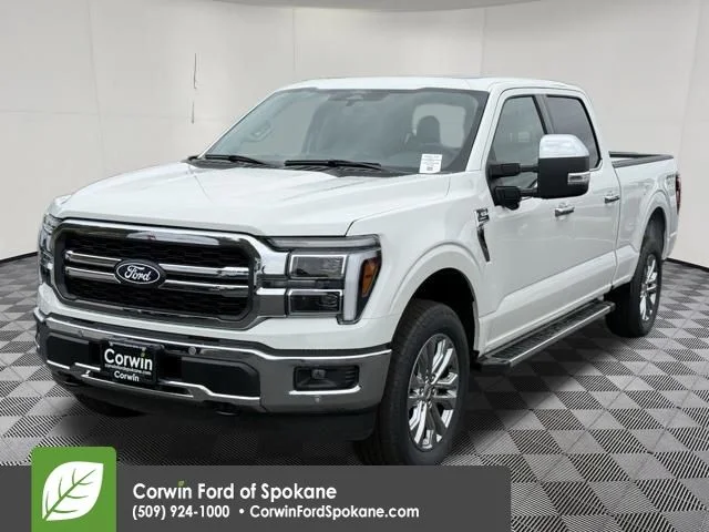 New 2026 Star White Metallic Tri-Coat Ford Lariat® image 5