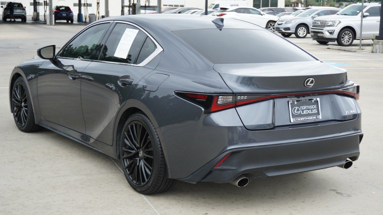 Certified Used 2023 CLOUDBURST GRAY Lexus IS 300 image 8