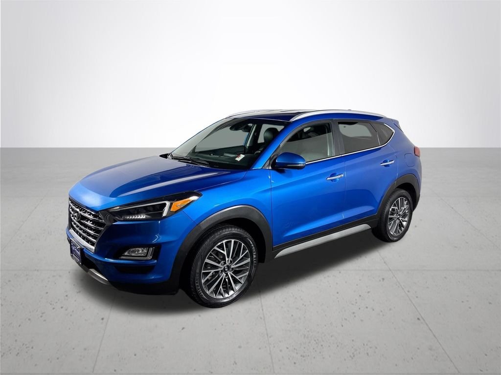 Used 2020 Aqua Blue Hyundai Limited image 2