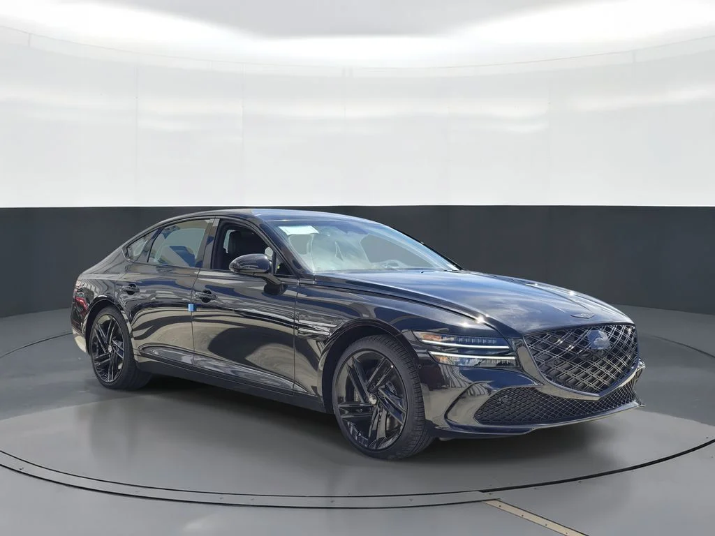 New 2027 Black Genesis 3.5T Prestige Black image 2