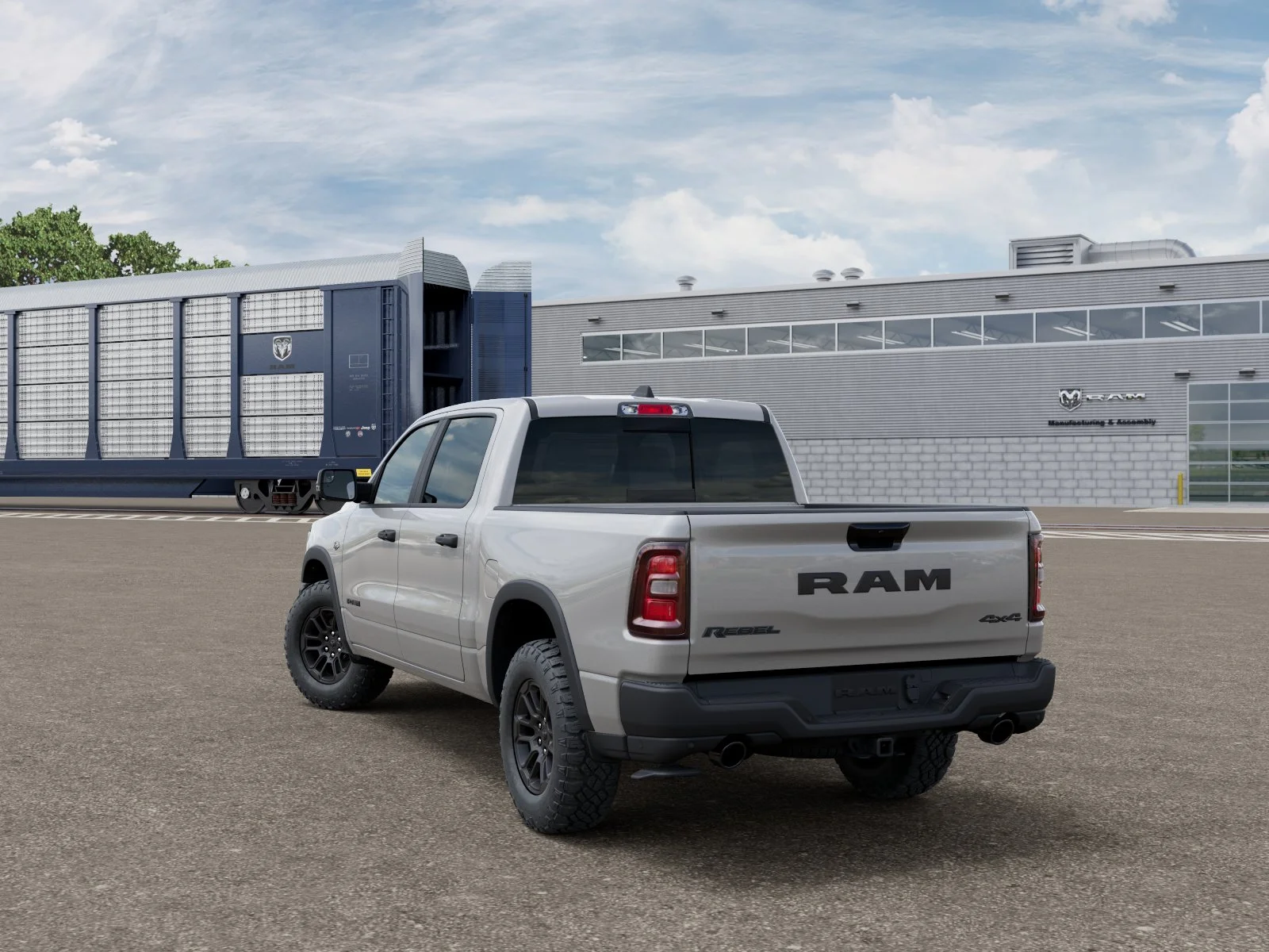 New 2026 Silver Zynith Exterior Paint RAM Rebel image 29