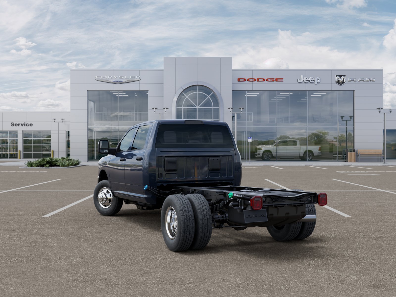 New 2026 Forged Blue Metallic Exterior Paint RAM Tradesman image 42
