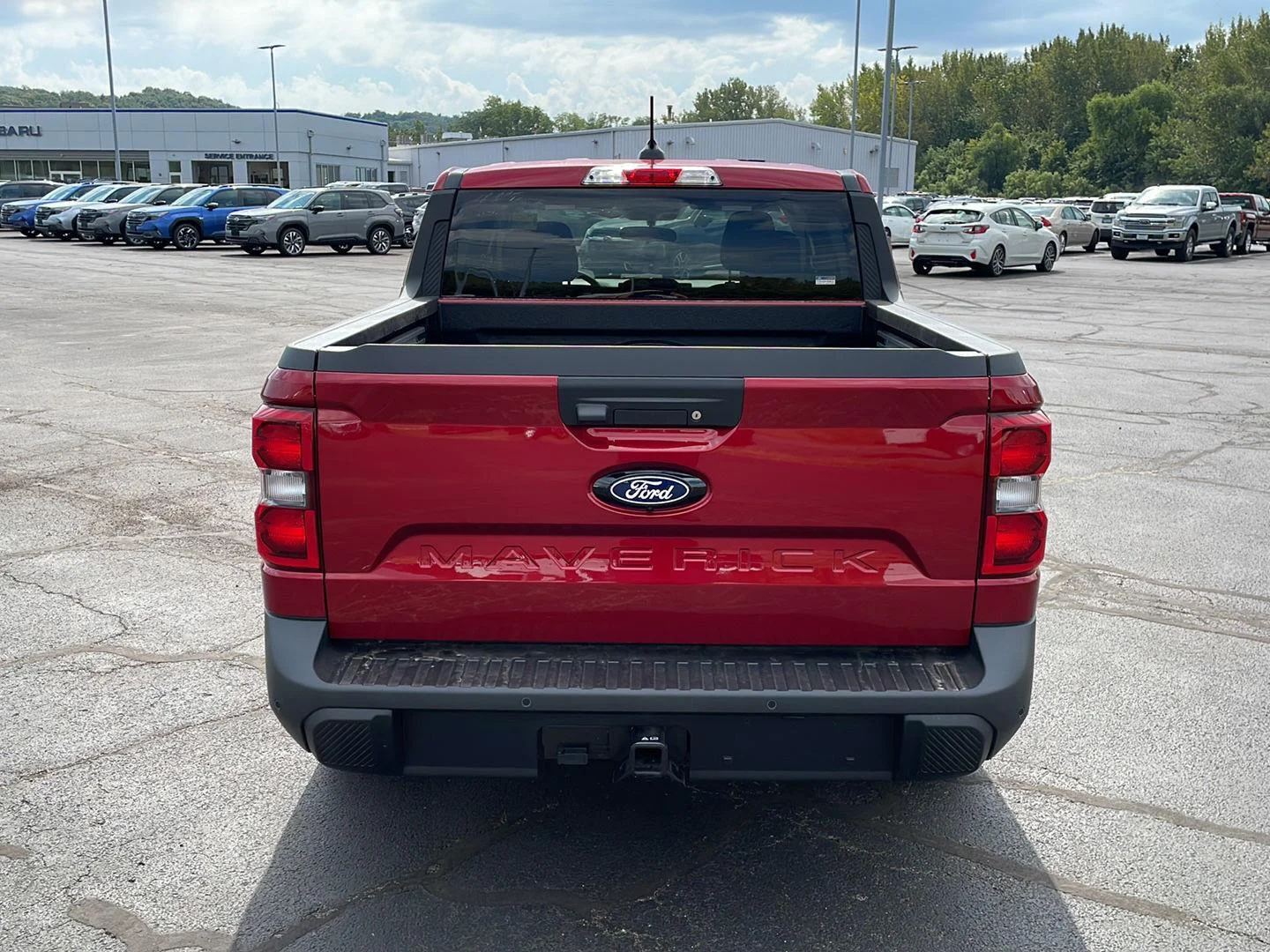 New 2026 Ruby Red Metallic Tinted Clearcoat Ford LARIAT image 4