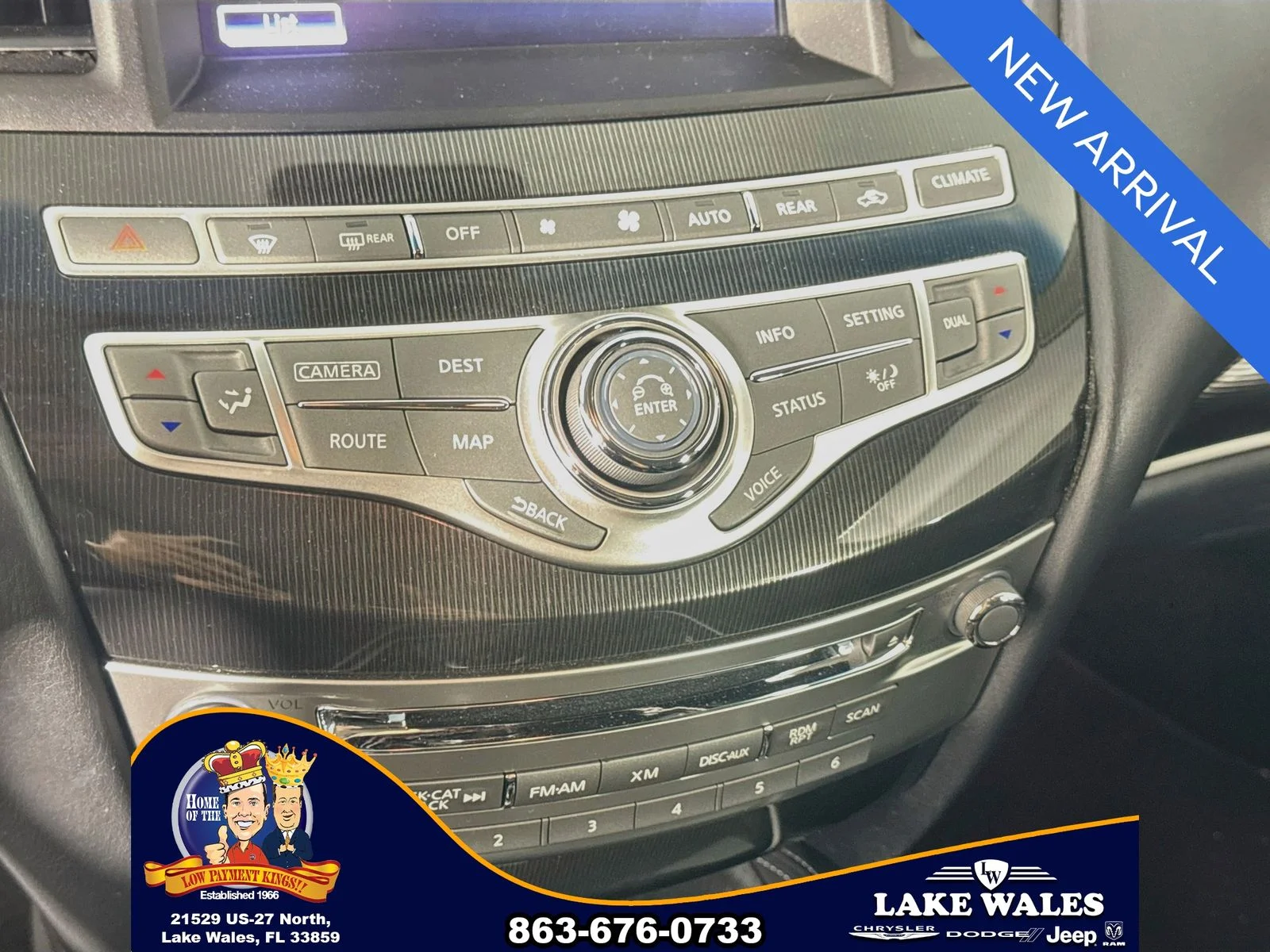 Used 2016 Blue INFINITI Base image 16