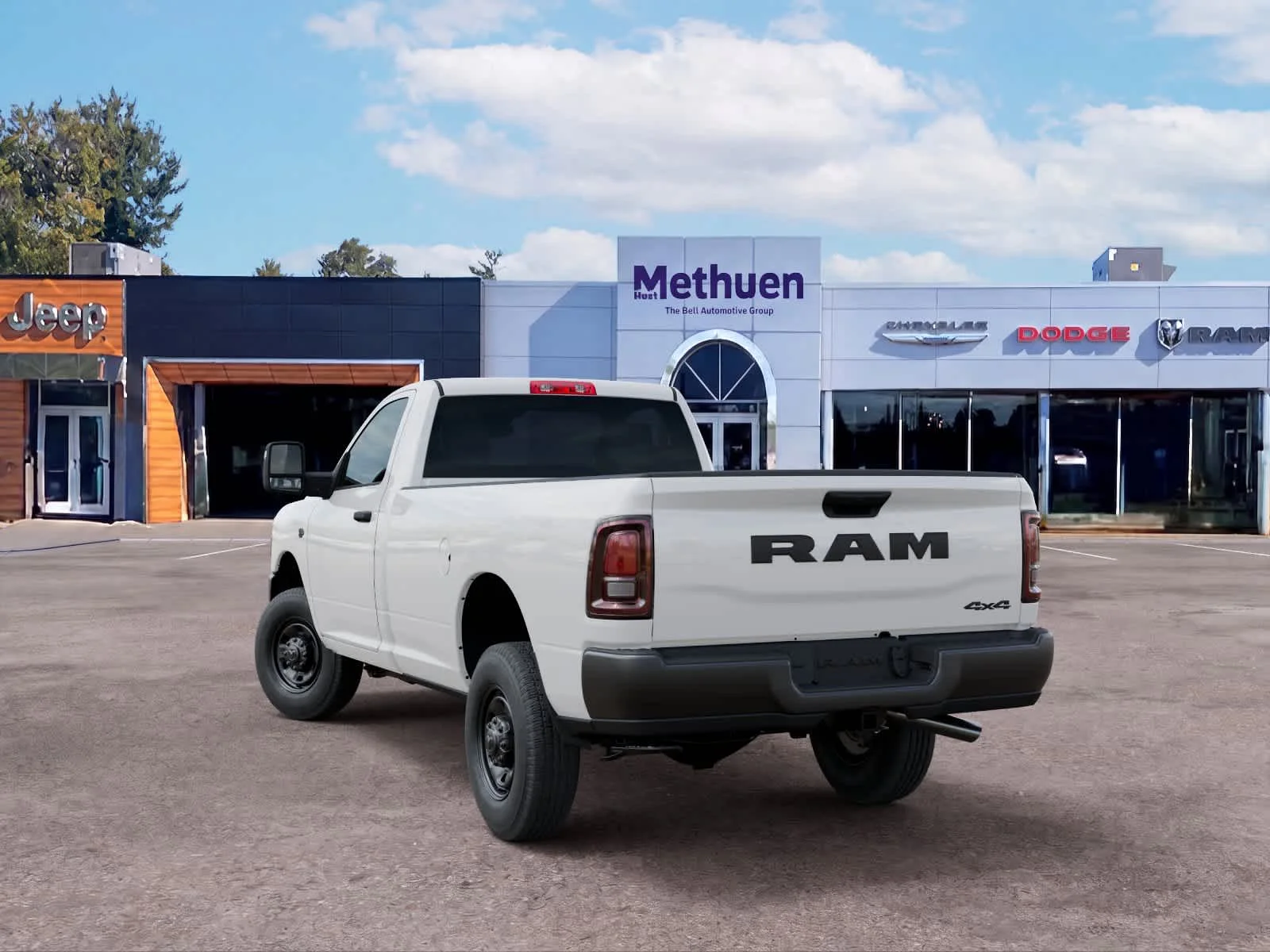New 2027 Bright White Clearcoat Ram Tradesman image 3