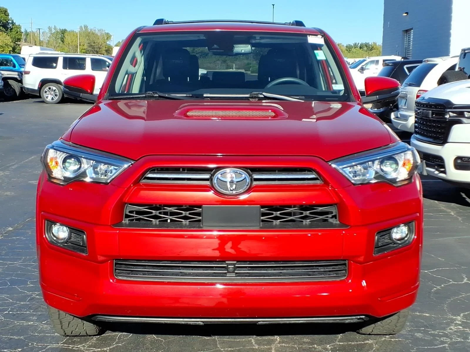 Used 2022 Barcelona Red Metallic Toyota TRD Sport image 32