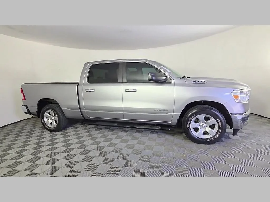 Used 2021 Billet Silver Metallic Clearcoat Ram Big Horn image 35