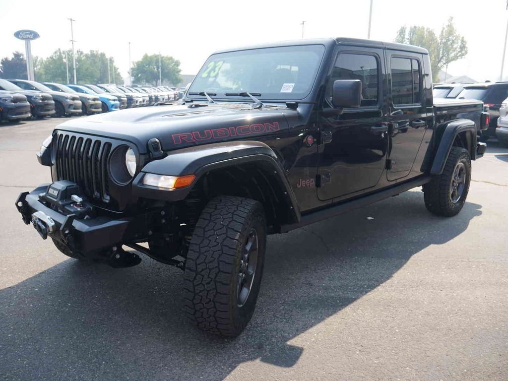 Certified Used 2023 Black Jeep Rubicon image 4