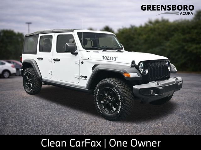 2022 Jeep Wrangler Unlimited Willys