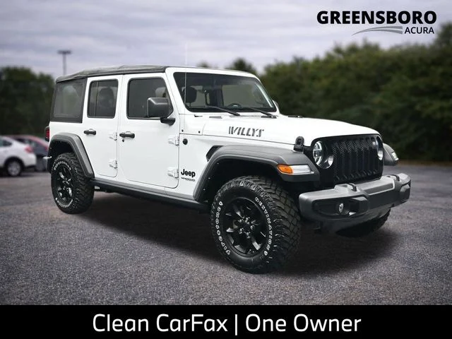 2022 Jeep Wrangler Unlimited Willys