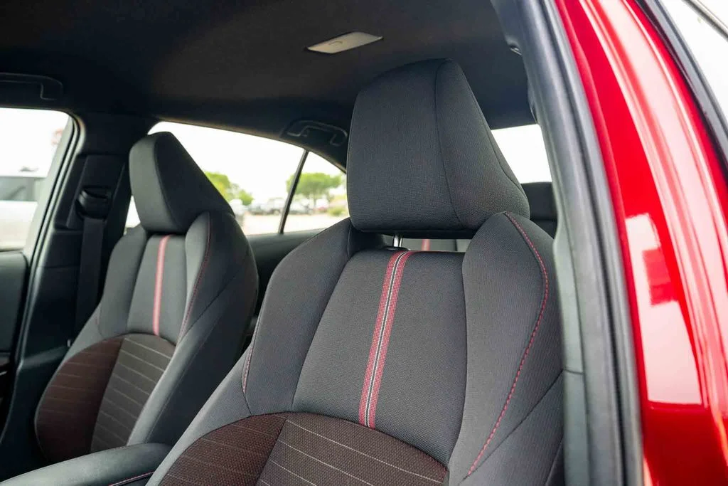 Certified Used 2025 Red Toyota SE image 9
