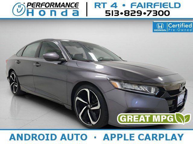Used 2018 Modern Steel Metallic Honda Sport 1.5T image 1