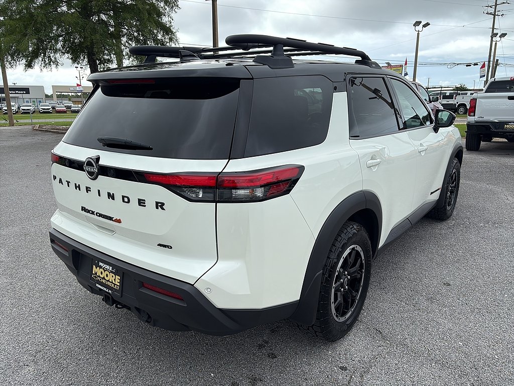 Used 2024 Pearl White TriCoat/Super Black Nissan Rock Creek image 6