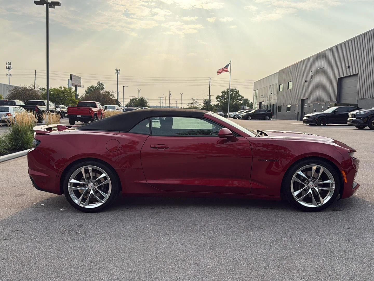 Used 2021 Wild Cherry Tintcoat Chevrolet 1SS image 2