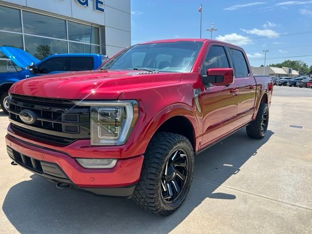 Used 2022 Red Ford Platinum image 2