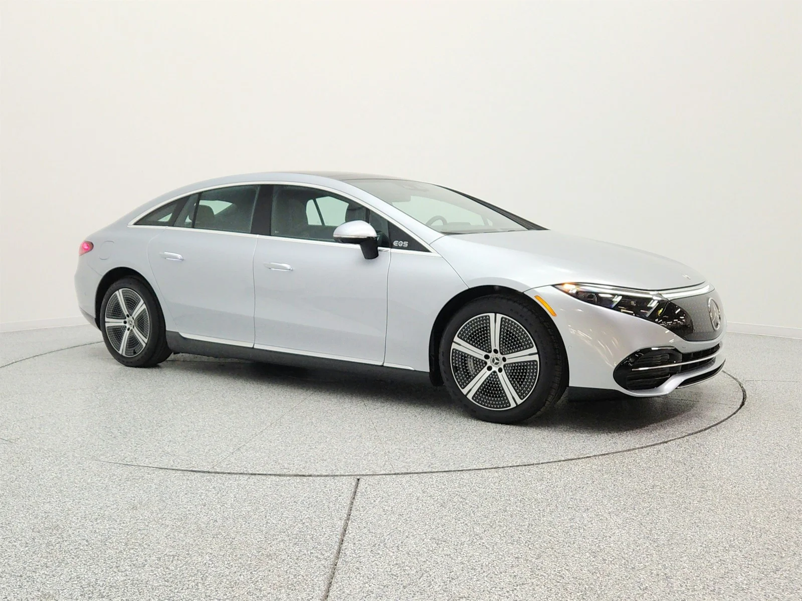 Certified Used 2022 Cirrus Silver Metallic Mercedes-Benz EQS 450+ Sedan image 3