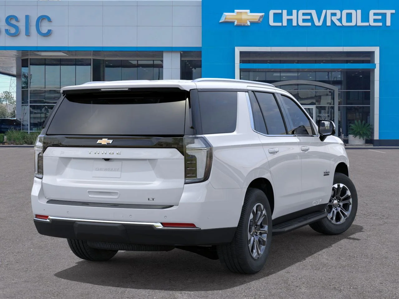 2026 Chevrolet Tahoe LT White at Classic Elite Chevrolet Hwy 6