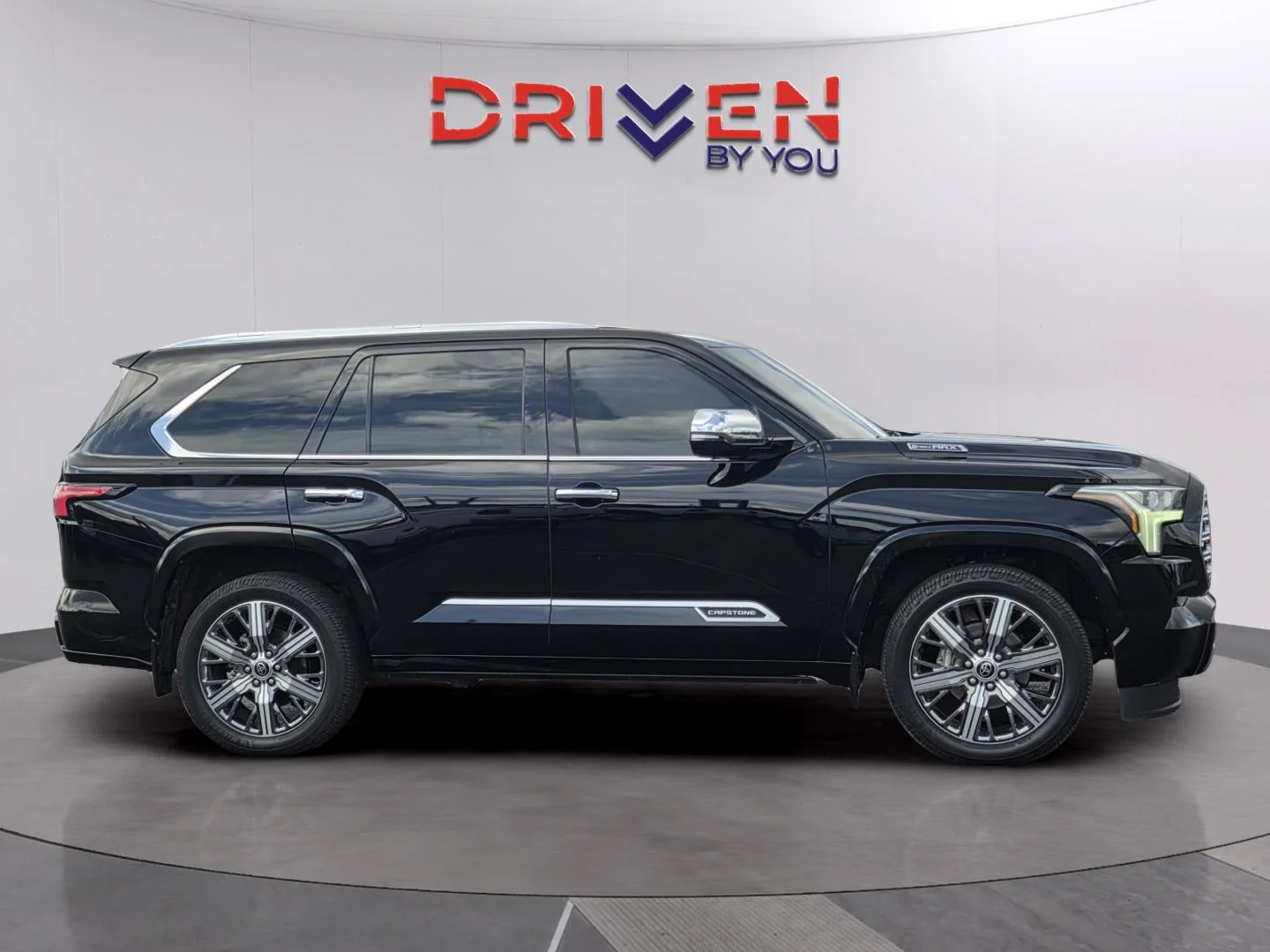 Used 2023 Midnight Black Metallic Toyota Capstone image 6