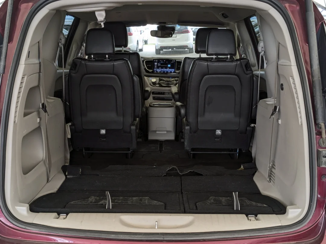 Certified Used 2023 Red Chrysler Touring L - - AWD - Stow n Go Seating - Power Doors & Liftgate - 10.1 Uconnect 5 & More! image 28