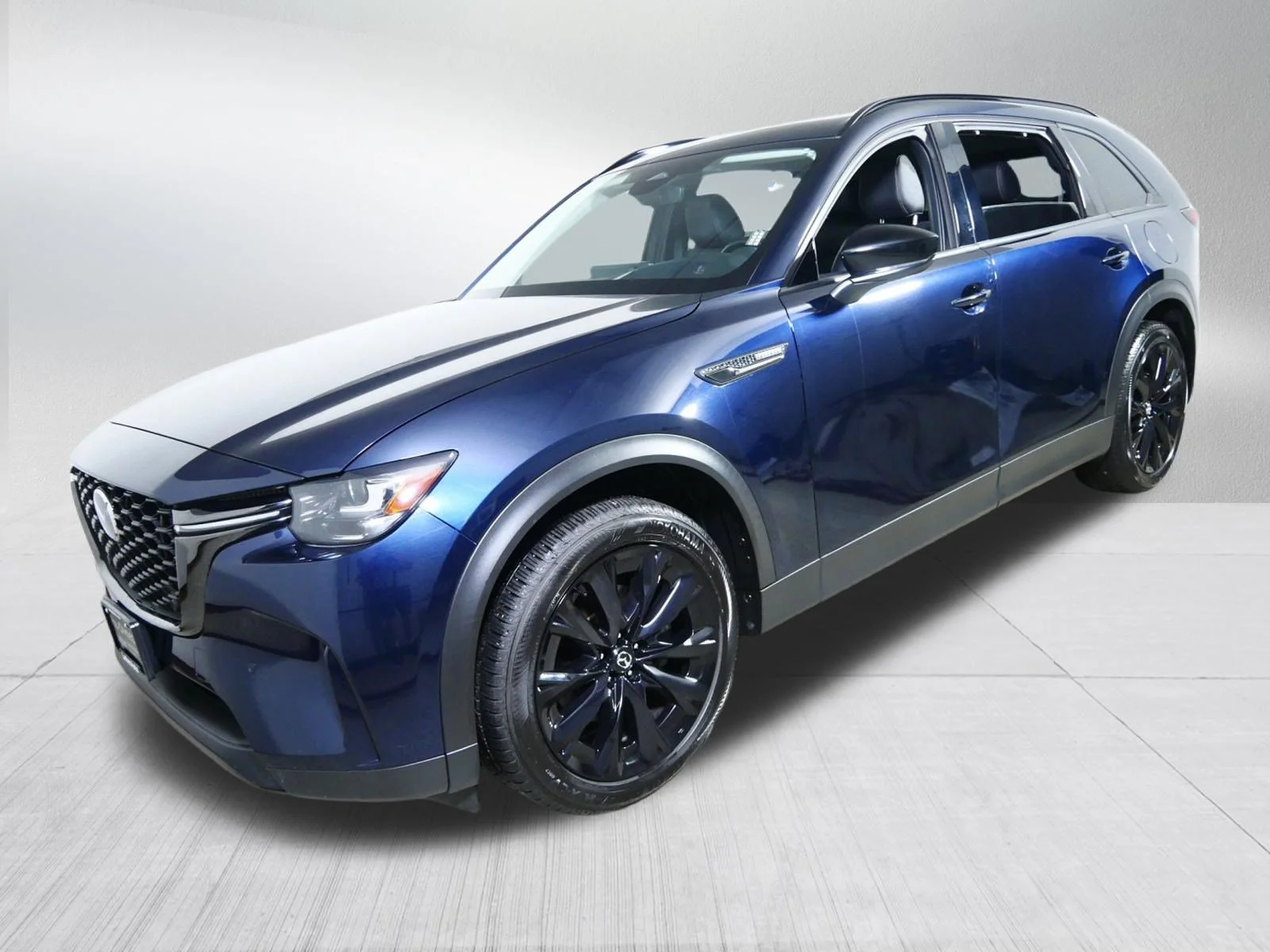 Used 2025 Deep Crystal Blue Mica Mazda Premium Sport image 3