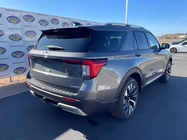 New 2026 Gray Metallic Ford Platinum image 4