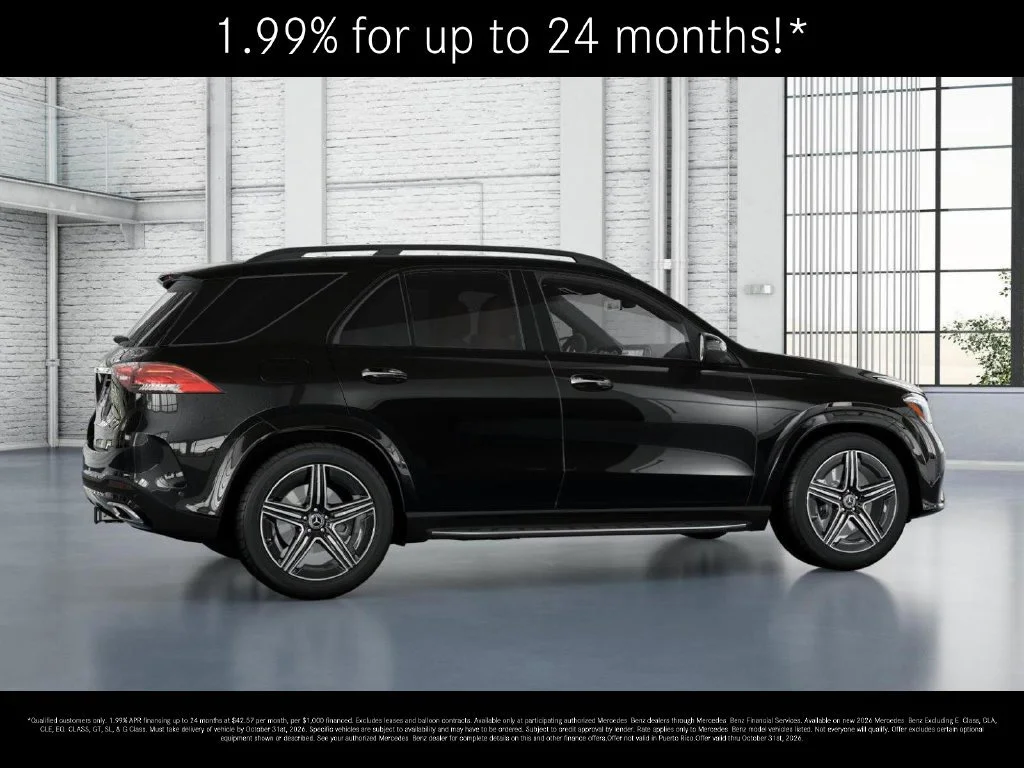 New 2026 Obsidian Black Metallic Mercedes-Benz GLE 450 image 60