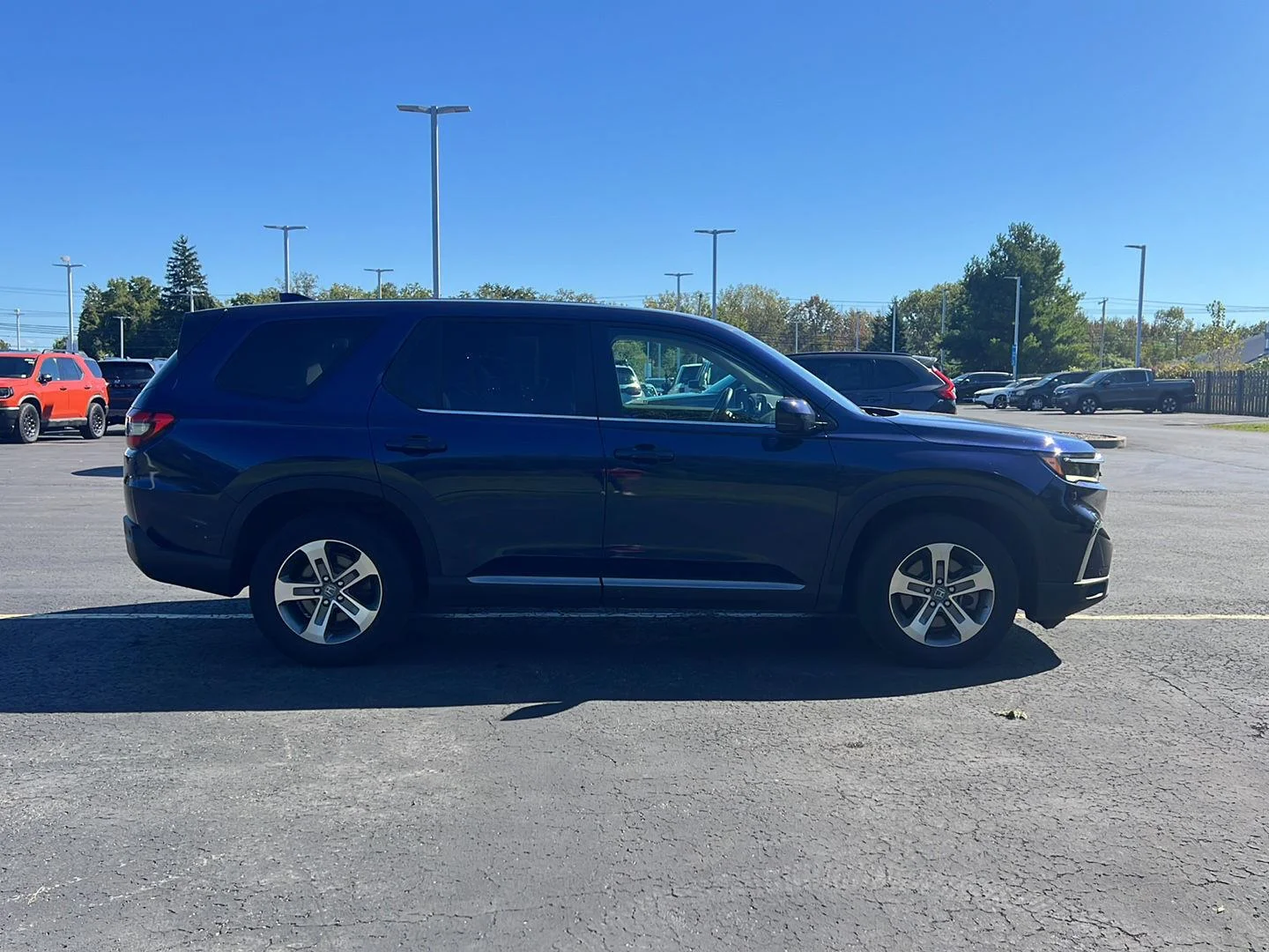 Used 2025 Obsidian Blue Pearl Honda  image 4