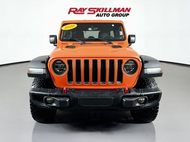 Used 2020 Orange Jeep Unlimited Rubicon image 2