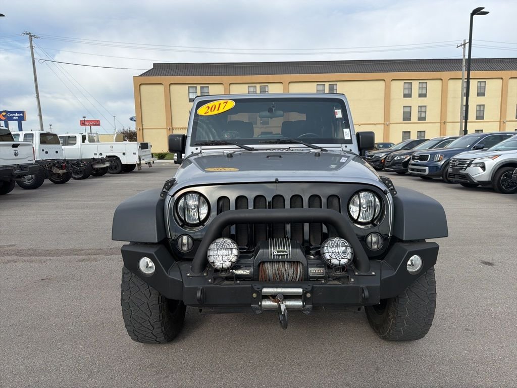 Used 2017 Jeep Wrangler Willys Wheeler with VIN 1C4AJWAGXHL747194 for sale in Kansas City